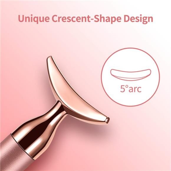 2-IN-1 Face Massager  3D Roller and Crescent-Shape Face Massager - Picture 3 of 8